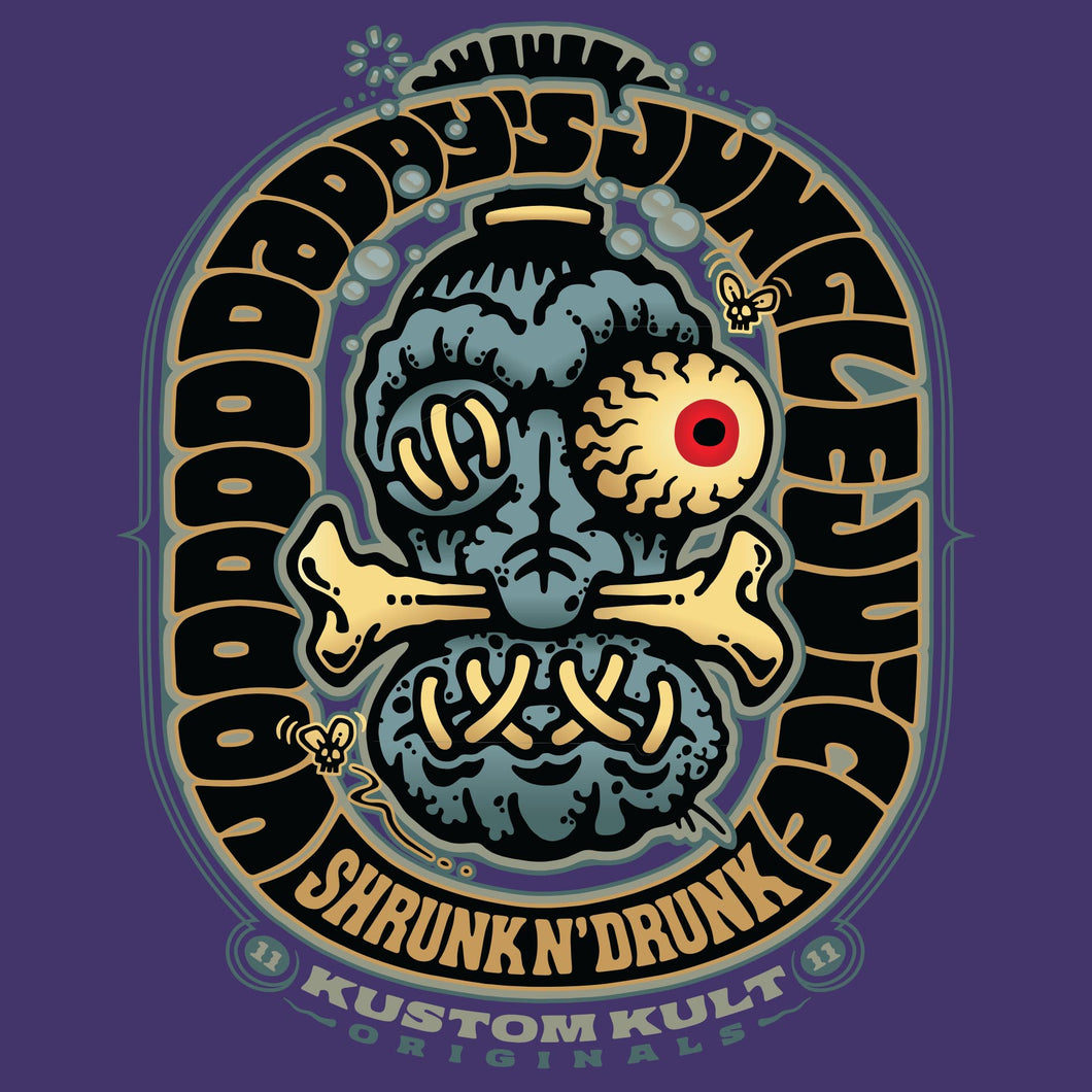 SHRUNK N' DRUNK - Short Sleeve Tee - Purple