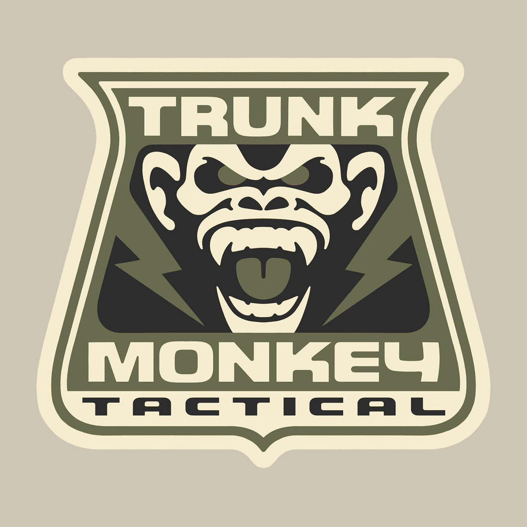 TRUNK MONKEY ~ Khaki - Hoodie - Sand