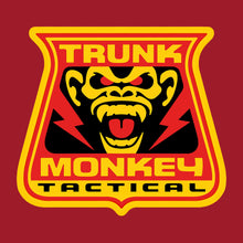 Load image into Gallery viewer, TRUNK MONKEY TACTICAL ~ Red &amp; Yellow - Short Sleeve Tee - Red
