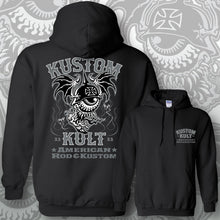 Load image into Gallery viewer, BLOODSHOT BARON &gt; ROD~ Gravestone Gray - Hoodie - Black
