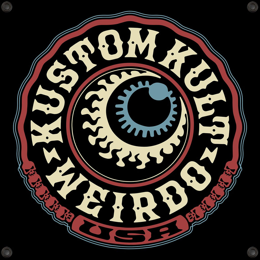 WEIRDO USA ~ Red White 'N Blue - BANNER