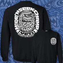 Load image into Gallery viewer, YETI ~ White - Crew Neck - BLACK
