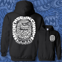 Load image into Gallery viewer, YETI ~ White - Hoodie - BLACK
