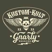 Load image into Gallery viewer, CHEAT DEATH ~ Vintage - Short Sleeve Tee - ARMY
