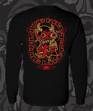 Load image into Gallery viewer, THE DEVIL - Long Sleeve Tee - Black
