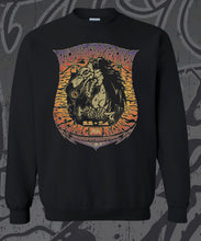 Load image into Gallery viewer, VULTURE VIBE ~ 70s SUNSET - Crew Neck - Black
